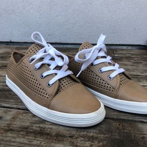 NWOT Calvin Klein Brown Leather Shoes